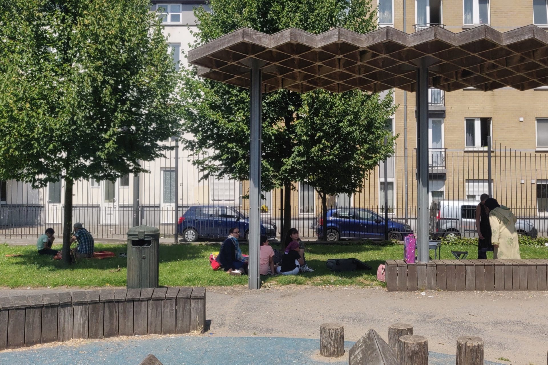 Travail de recherche sur le lieu de la Bibliothèque de rue de Molenbeek